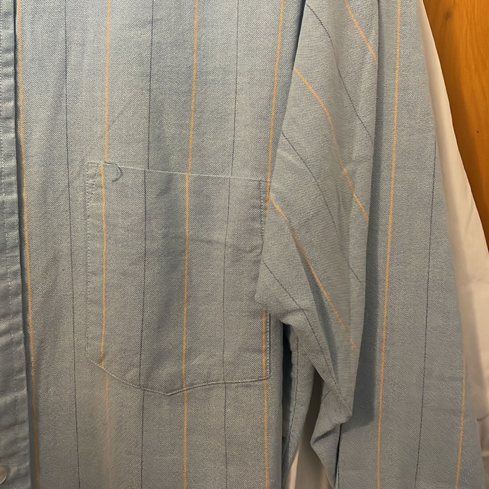 2 Vintage Mens shirts Tarleton and Towncraft Pima Prince long sleeve shirts - Picture 5 of 14
